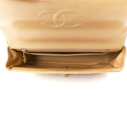Chanel Lambskin Quilted Medium Kelly Single Flap Bag Beige 5 of 12