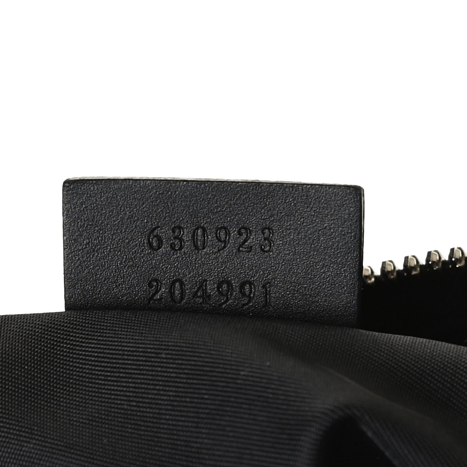 Gucci Nylon Web Top Handle Shoulder Bag Black 7 of 12