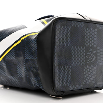 Louis Vuitton Damier Cobalt Latitude America's Cup Sac Marin 10 of 14