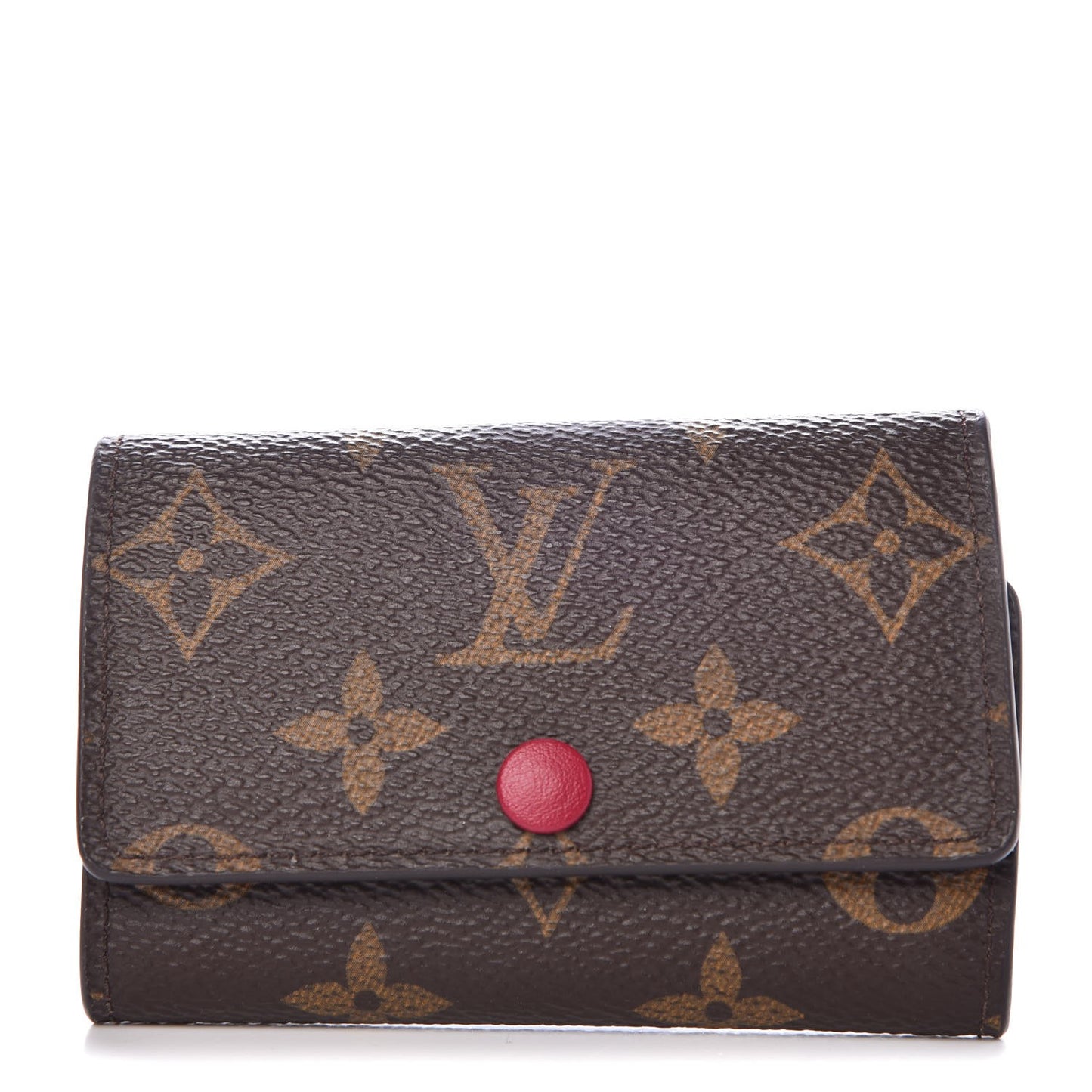 Monogram 6 Key Multicles Holder Fuchsia