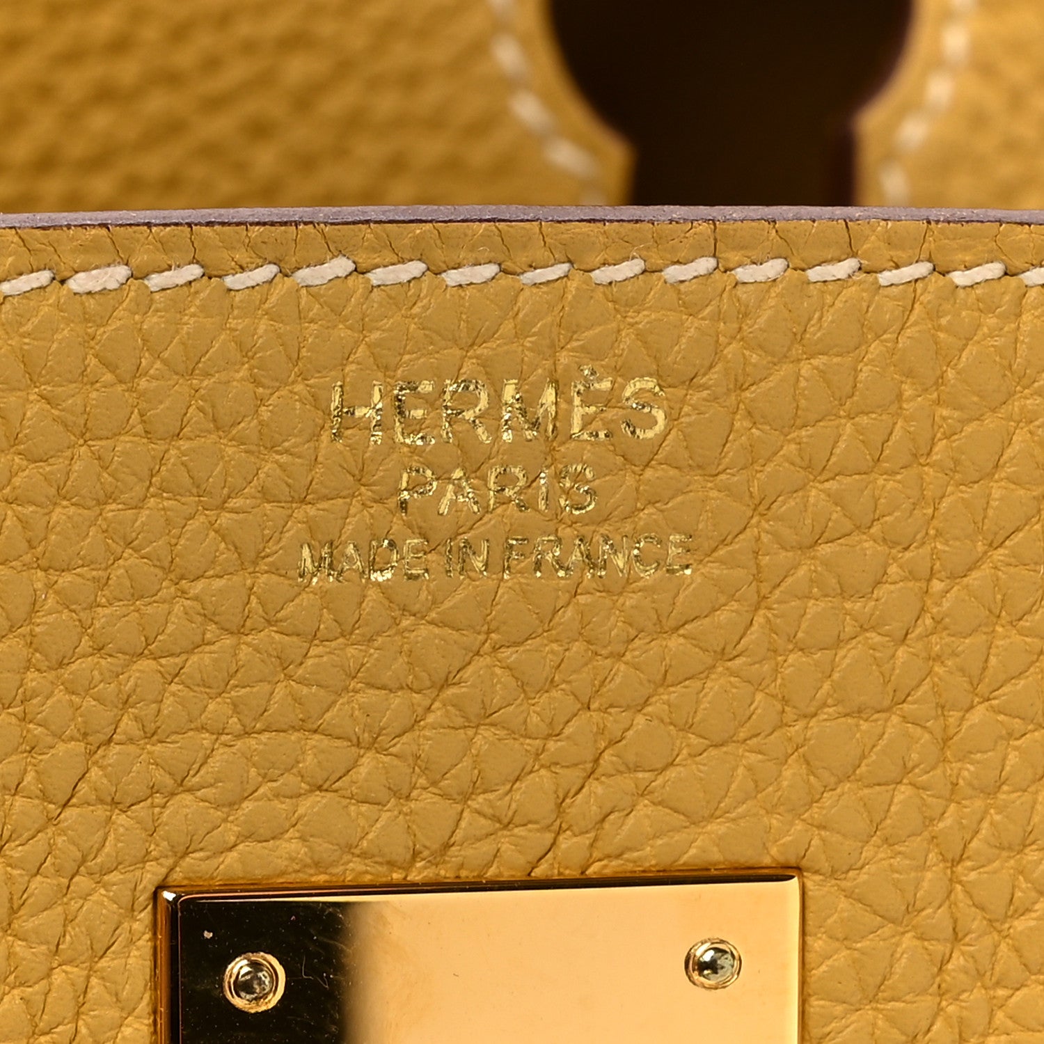 Hermes Togo Birkin 30 Curry 7 of 14