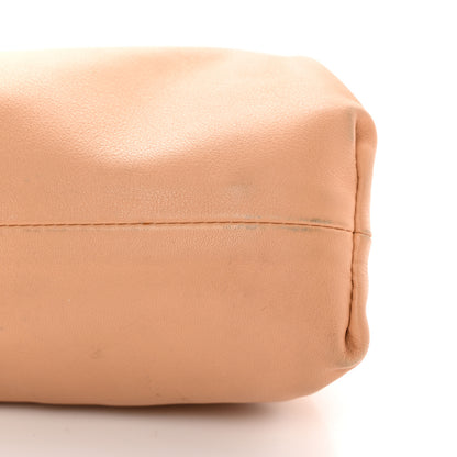 Bottega Veneta Calfskin Teen Pouch Almond 9 of 14