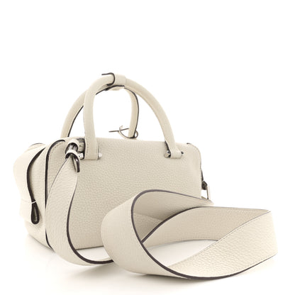 Delvaux Taurillon Soft Mini Cool Box Satchel Ivory 3 of 14