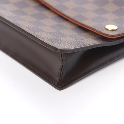 Louis Vuitton Damier Ebene Portobello Travel Shoulder Bag 9 of 9