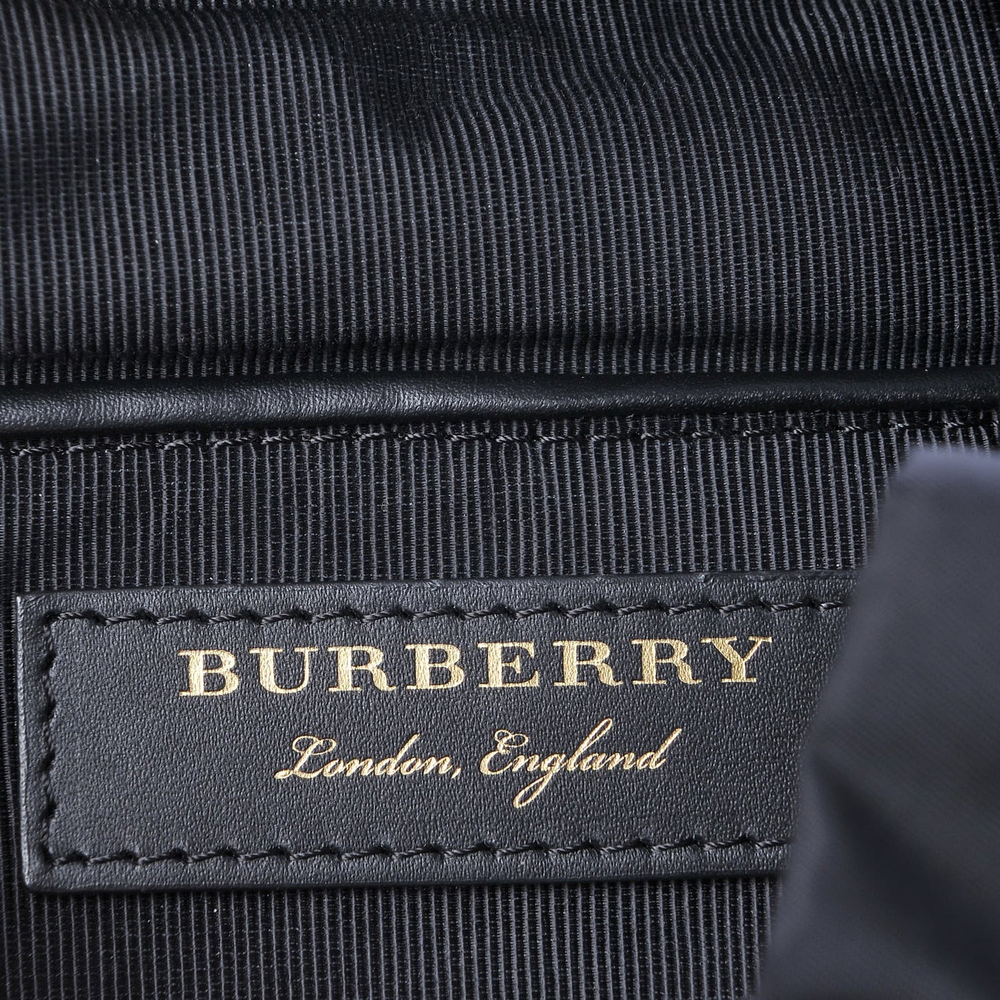 Nylon Small Rucksack Backpack Black