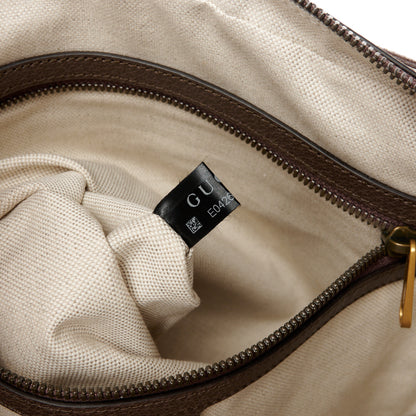 Gucci GG Supreme Monogram Web Medium Ophidia Messenger Bag Brown 9 of 12