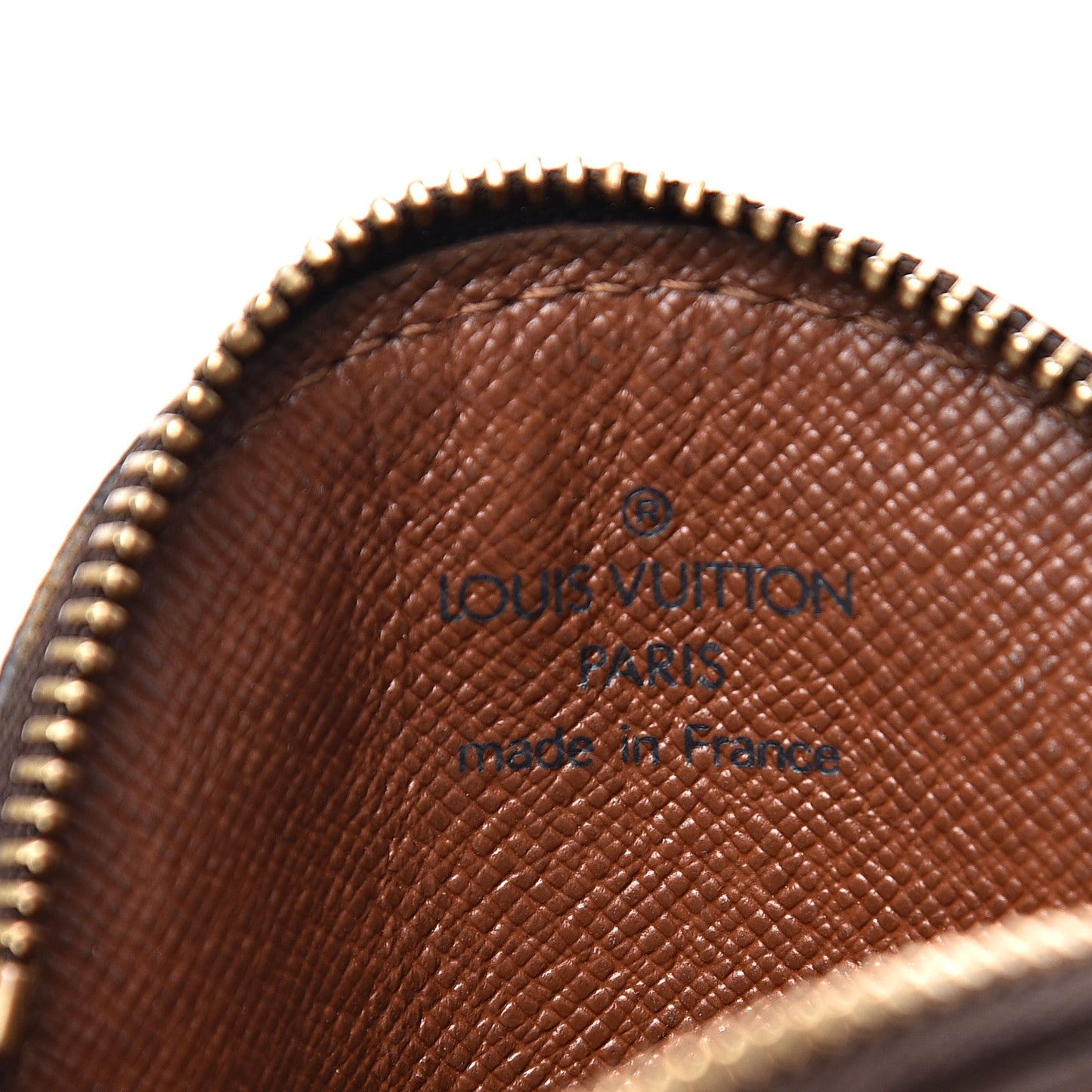 Monogram Round Coin Purse