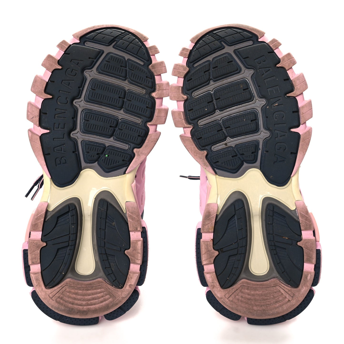 Mesh Nylon Womens Track Sneakers 37 Dark Grey Pink Grey