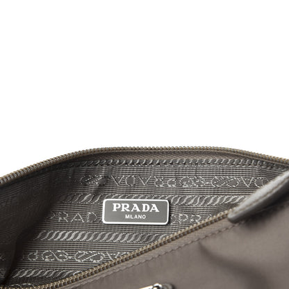 Prada Tessuto Nylon Saffiano Wristlet Argilla 6 of 7