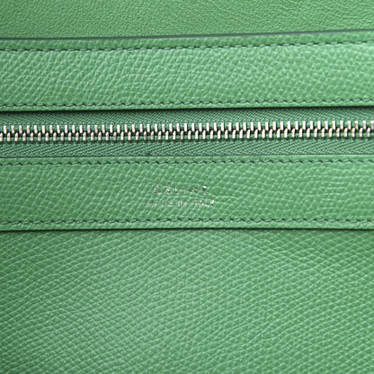 Celine Grained Calfskin Small Horizontal Cabas Phantom Mint 8 of 8