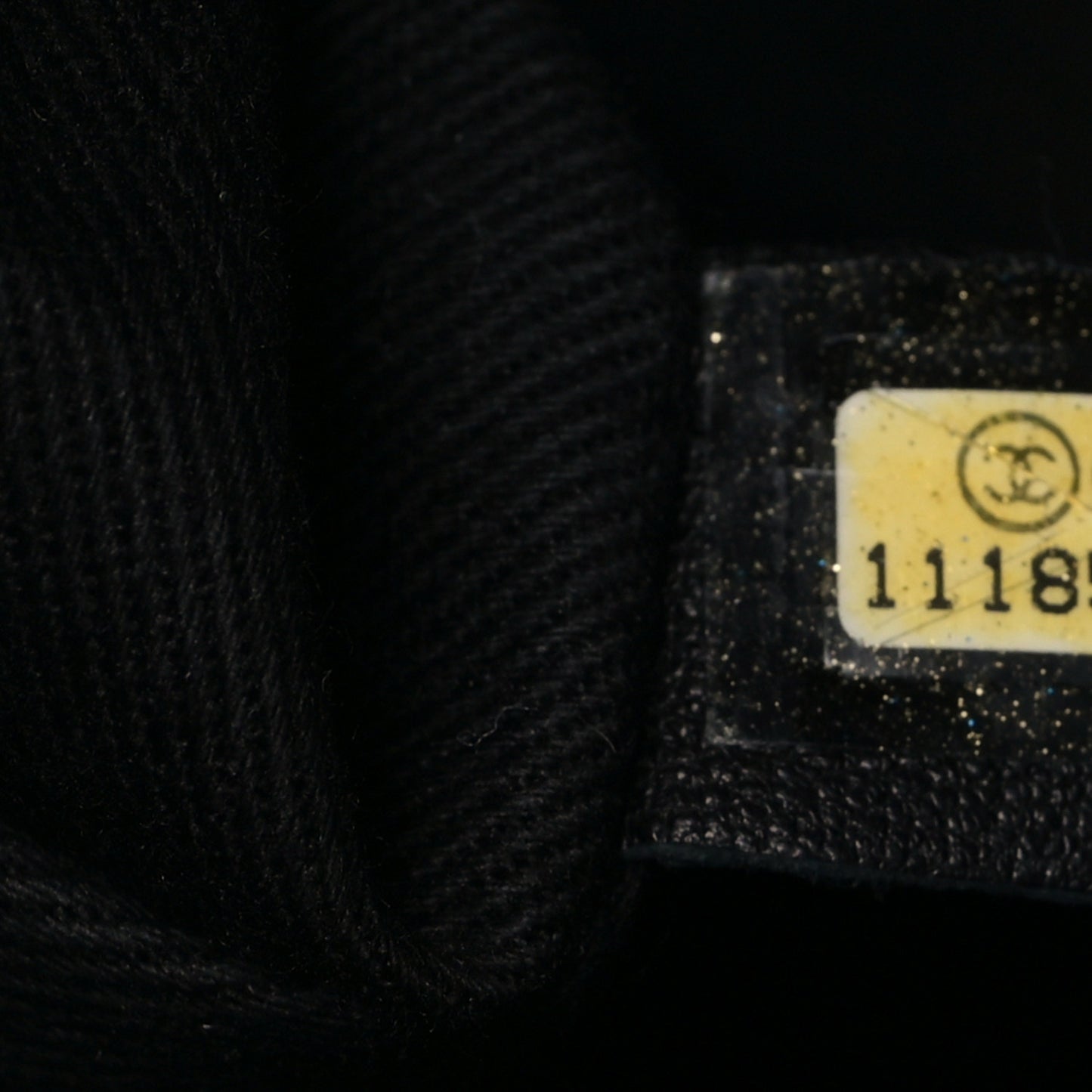 Calfskin Small Diamond Stitch Tote Black