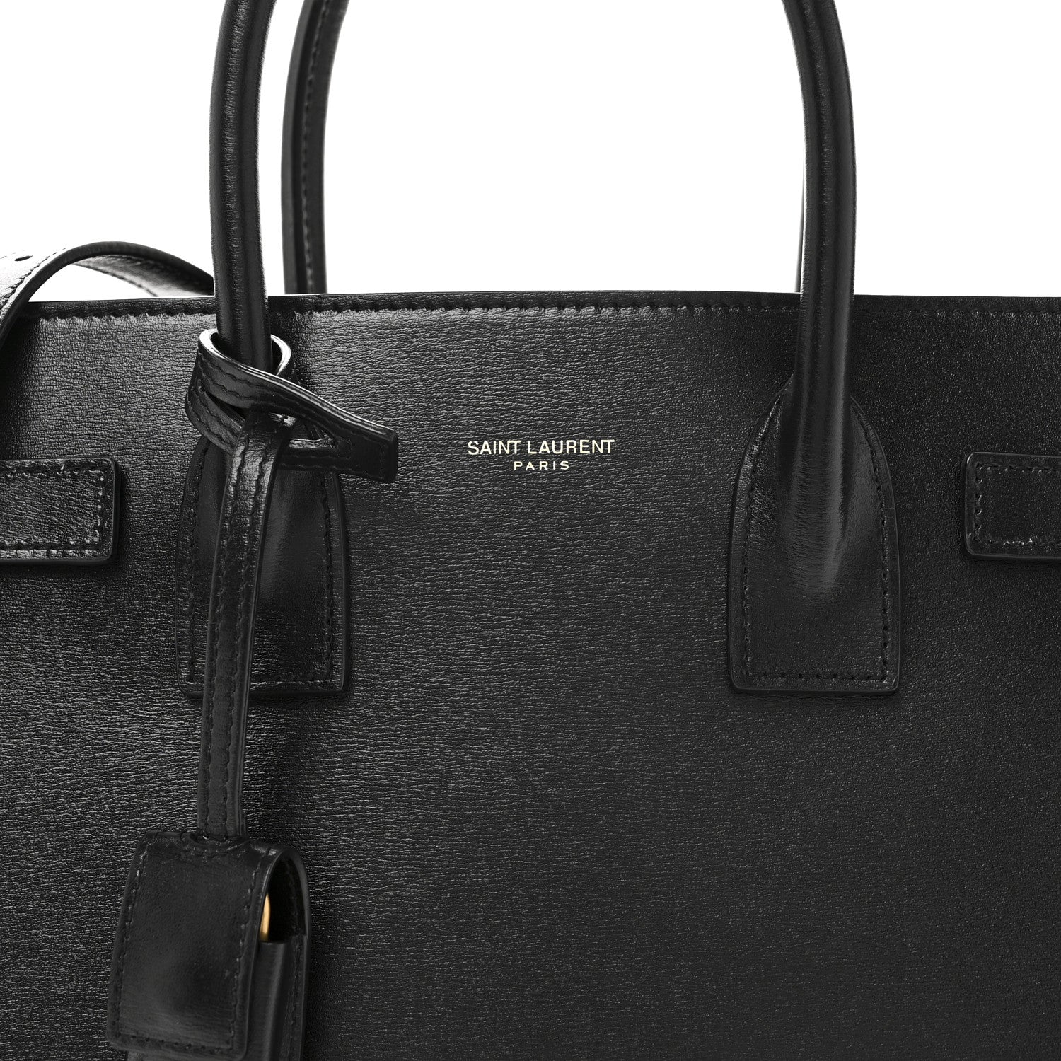 Saint Laurent Calfskin Baby Sac De Jour Black 7 of 9