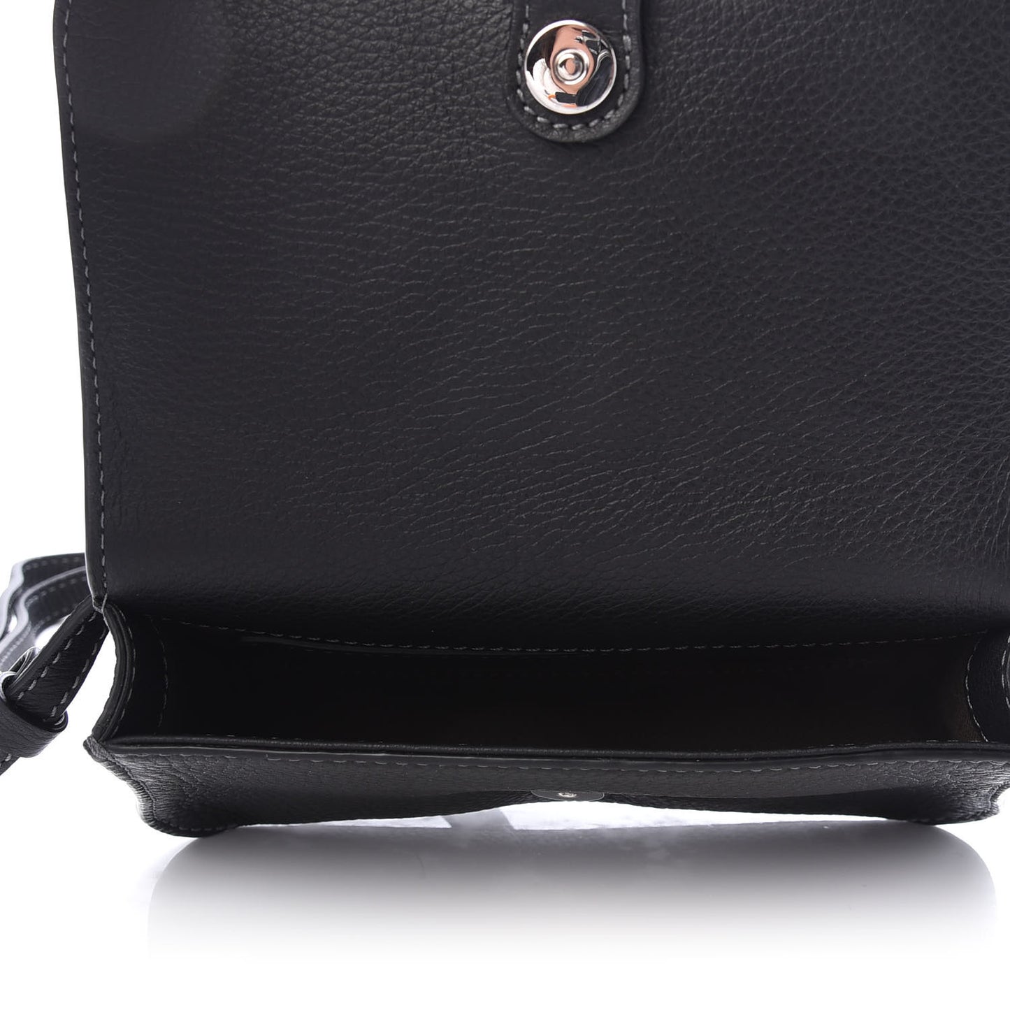 Calfskin Marcie Convertible Belt Bag Black