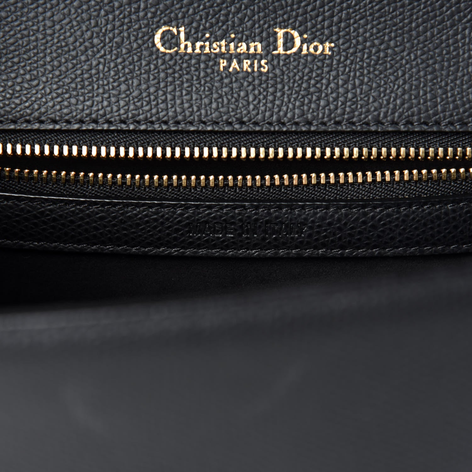 Christian Dior Grained Calfskin Small Diorama Flap Bag Black 10 of 12