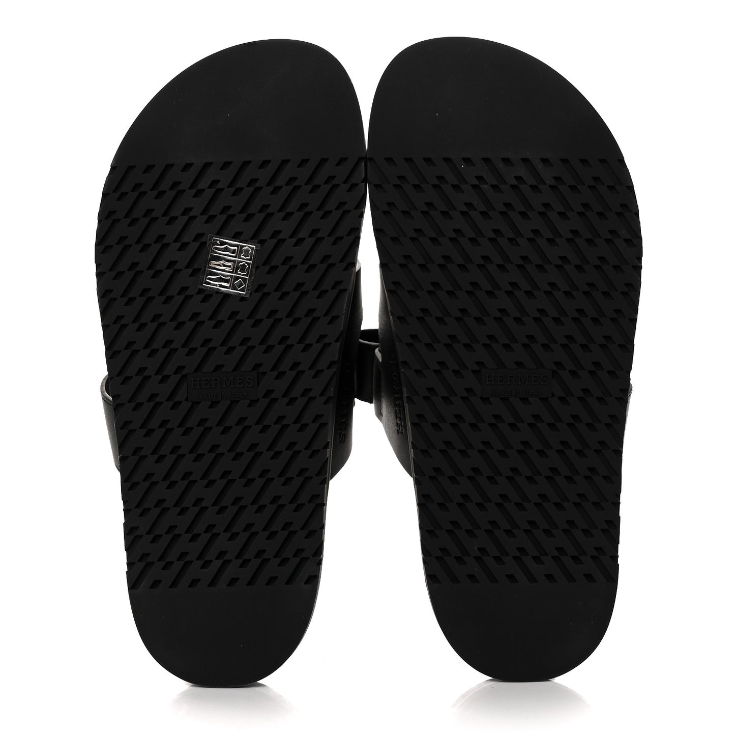 Calfskin Womens Chypre Sandals 38 Black