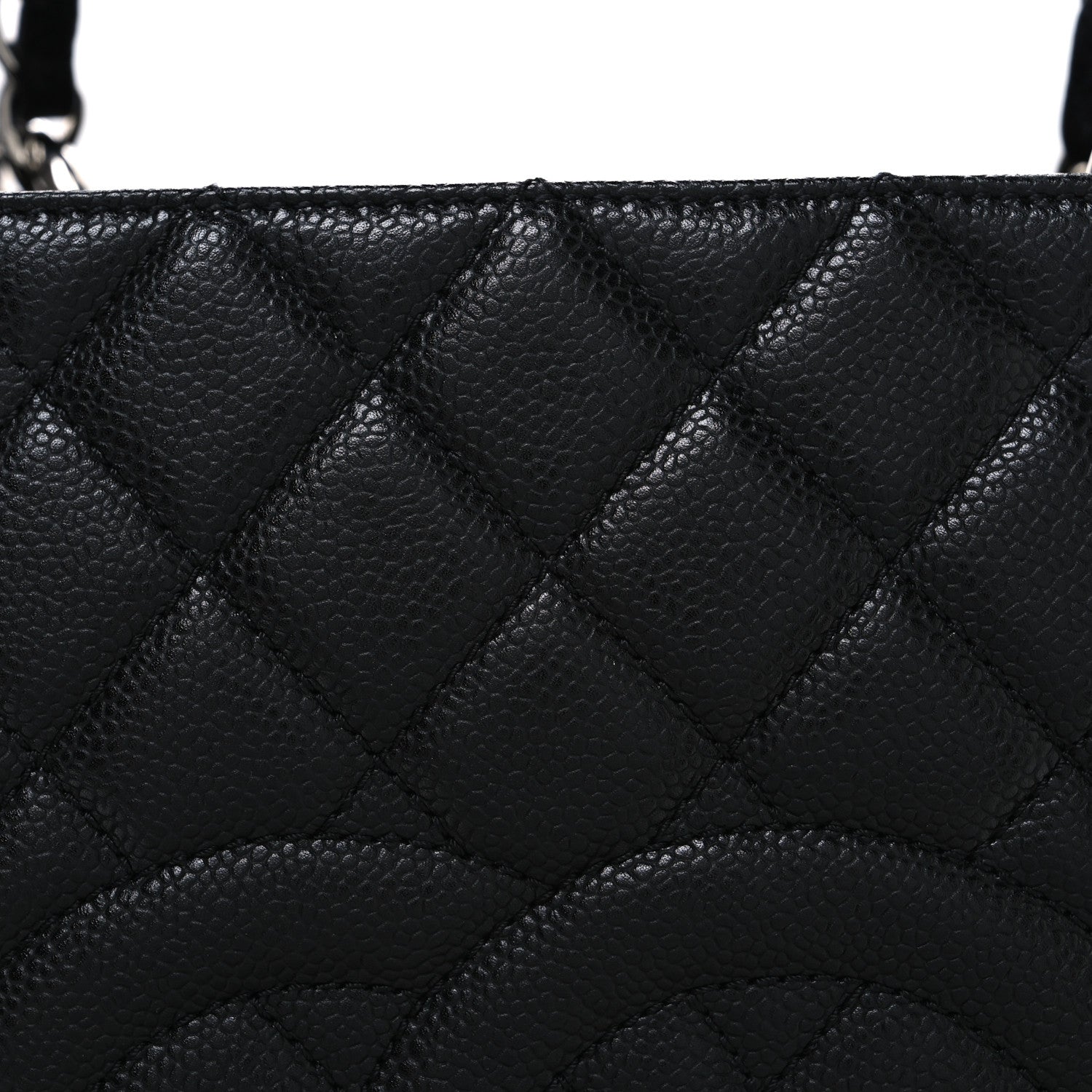 Chanel Caviar Quilted Grand Shopping Tote GST Black 8 of 11