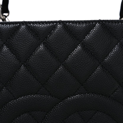 Chanel Caviar Quilted Grand Shopping Tote GST Black 8 of 11