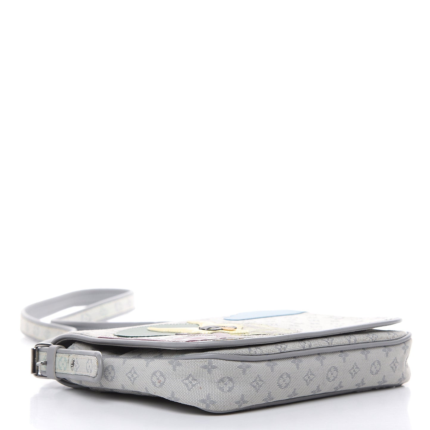 Mini Monogram Patchwork Conte De Fees Musette Grey