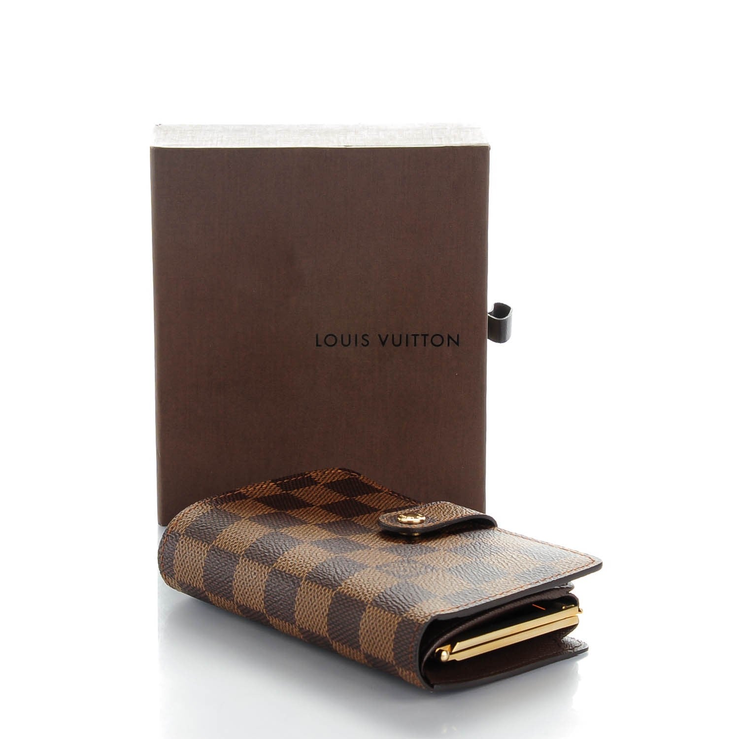Louis Vuitton Damier Ebene French Purse Wallet 4 of 7