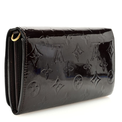 Louis Vuitton Vernis Chaine Wallet Amarante 3 of 8