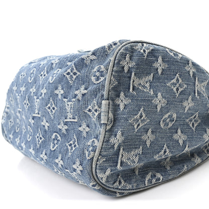 Louis Vuitton Monogram Denim Neo Speedy Blue 9 of 9