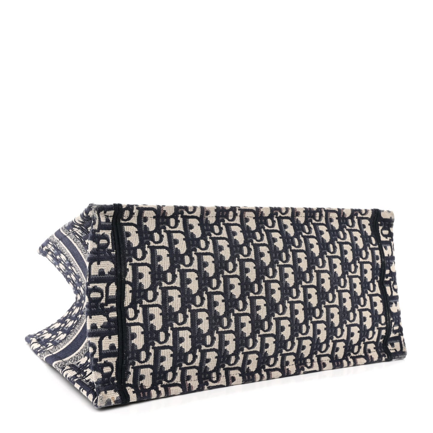 Oblique Medium Book Tote Blue Multicolor