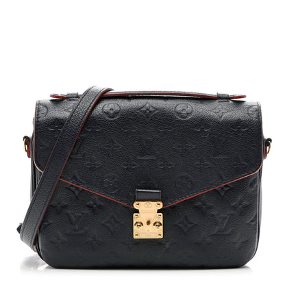Louis Vuitton Empreinte Pochette Metis Marine Rouge 1 of 17