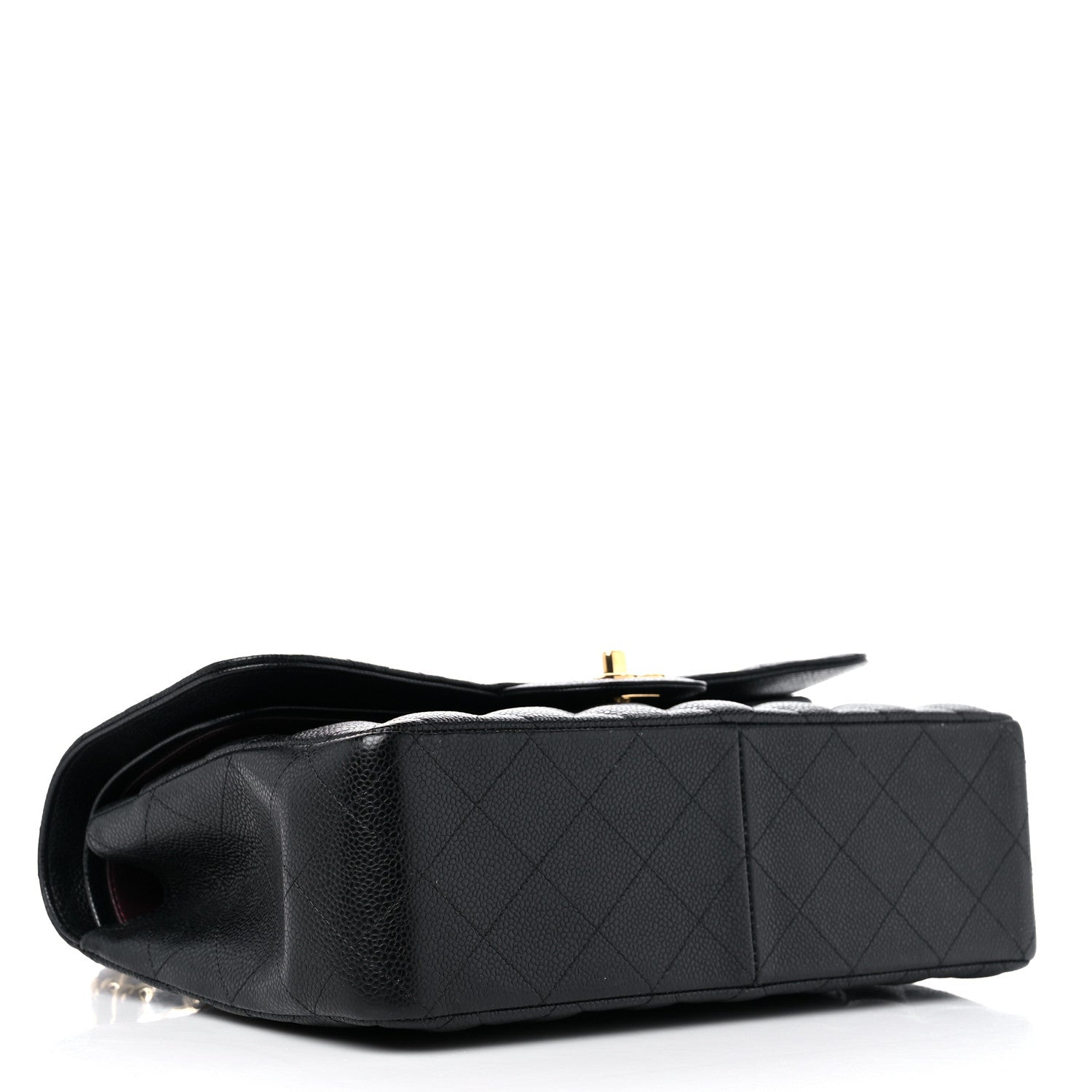 Chanel Caviar Quilted Jumbo Double Flap Black 5 of 14