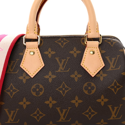Louis Vuitton Monogram Speedy Bandouliere 20 Fuchsia 6 of 8