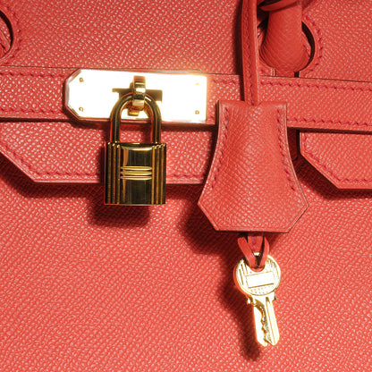 Hermes Epsom Birkin 35 Rose Jaipur 5 of 9