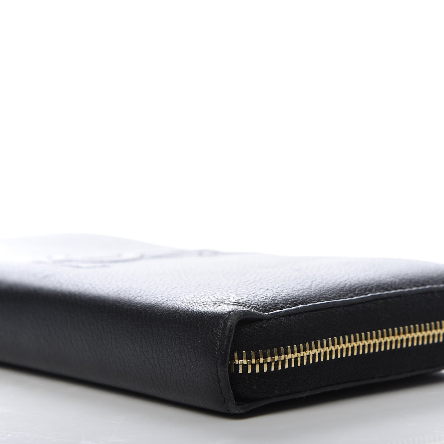 Chevre Belle De Jour Zip Around Wallet Black