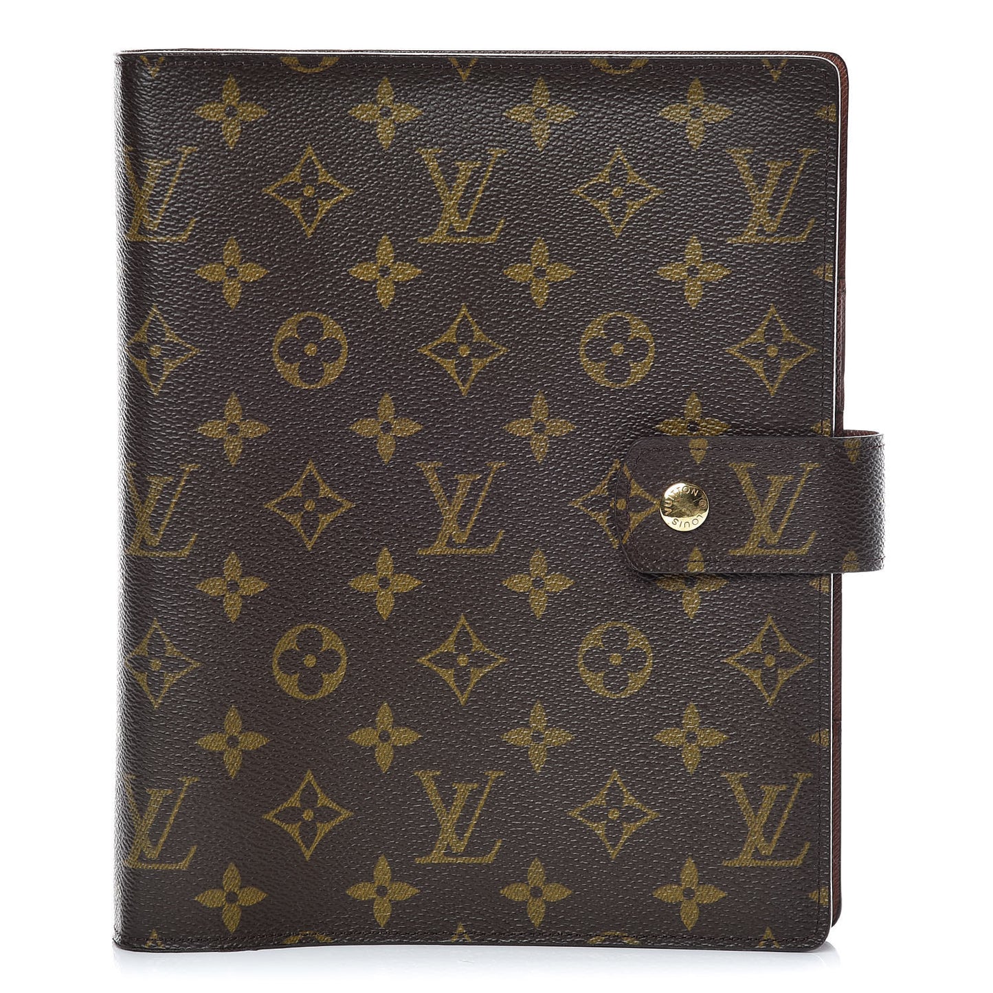Monogram Large Ring Agenda Cover