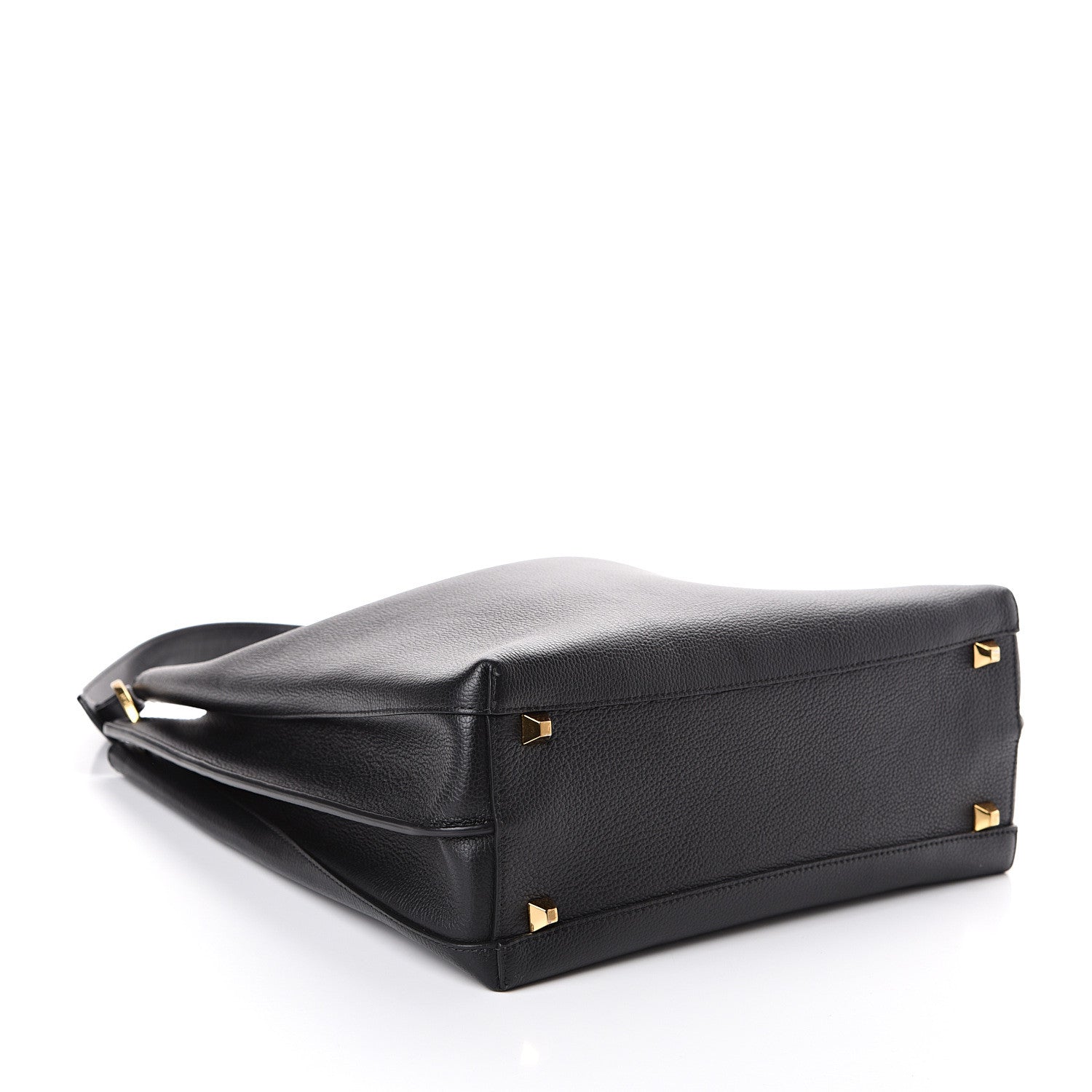 MCM Grained Calfskin Large Milla Hobo Black 3 of 8