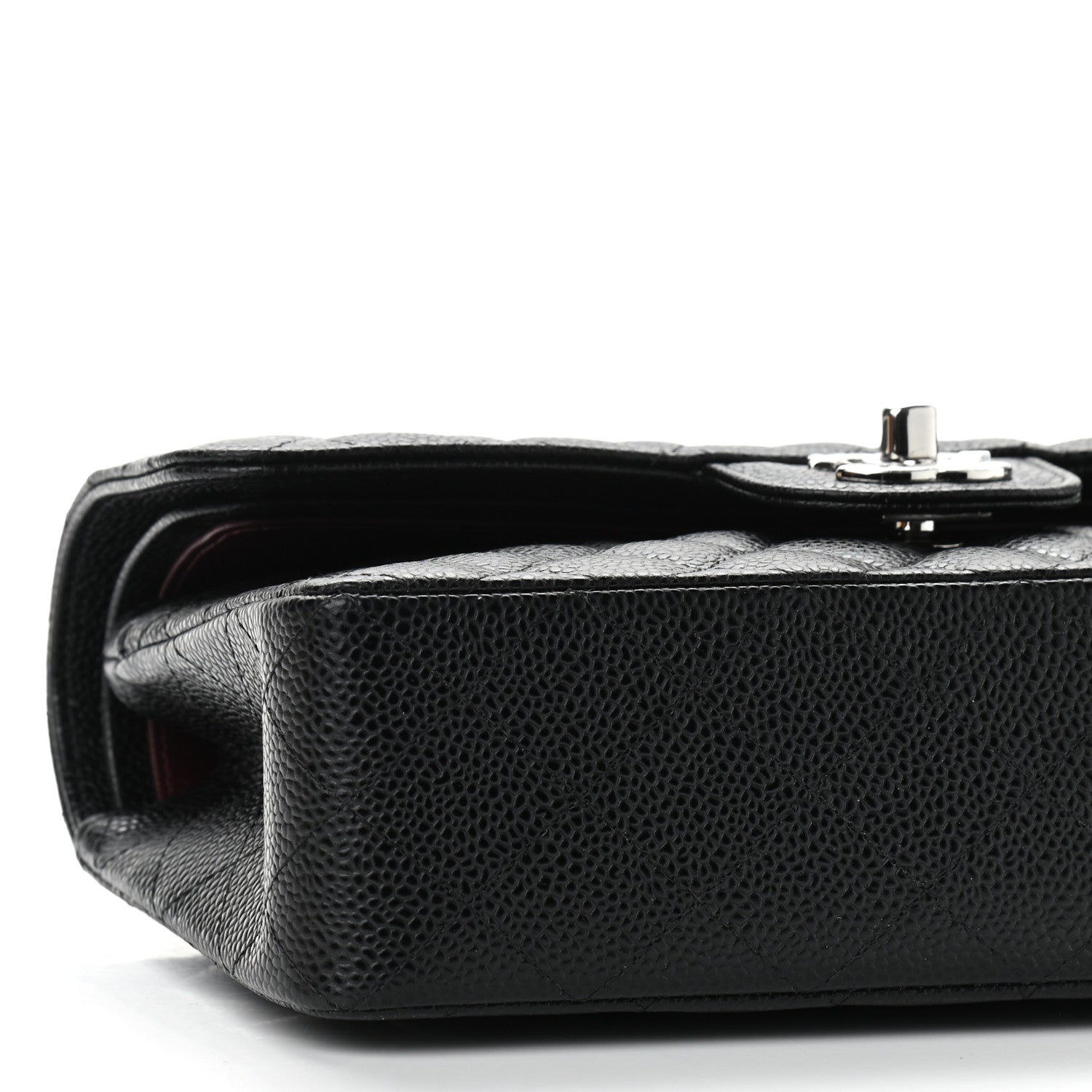 Chanel Caviar Quilted Small Double Flap Black 9 of 11