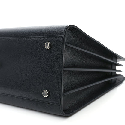 Saint Laurent Grained Calfskin Small Sac De Jour Black 8 of 8