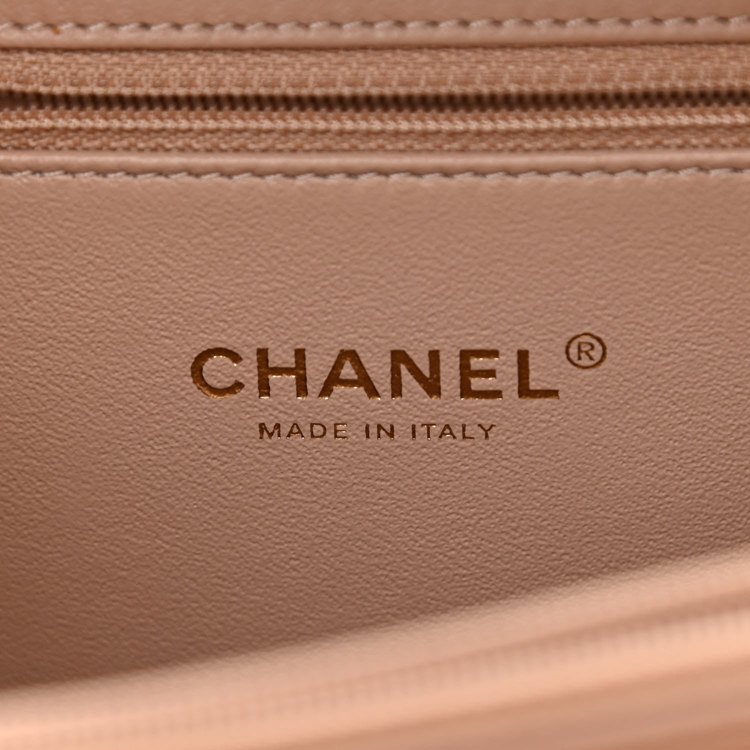 Chanel Caviar Quilted Medium CC Filigree Vanity Case Beige 6 of 10
