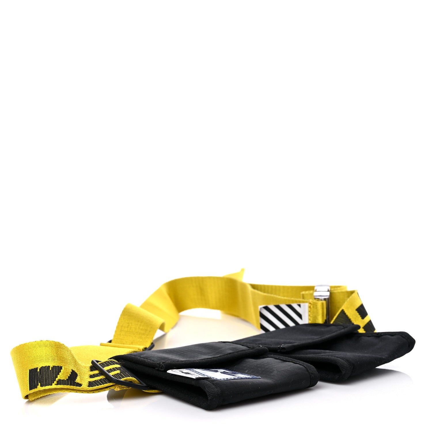 Off-White Nylon Two Pocket Belt Bag Black 4 of 14