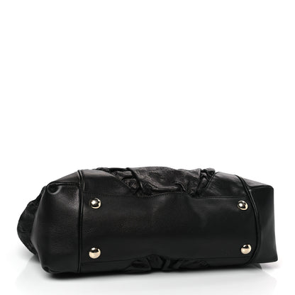 Gucci Guccissima Large Full Moon Tote Black 4 of 9