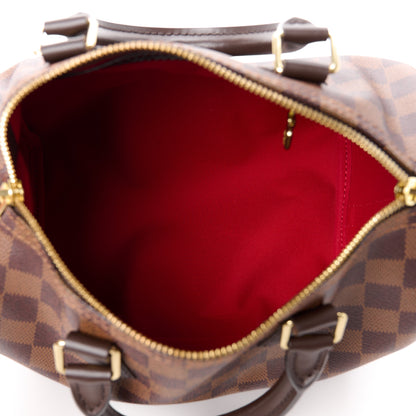 Louis Vuitton Damier Ebene Speedy Bandouliere 25 5 of 13