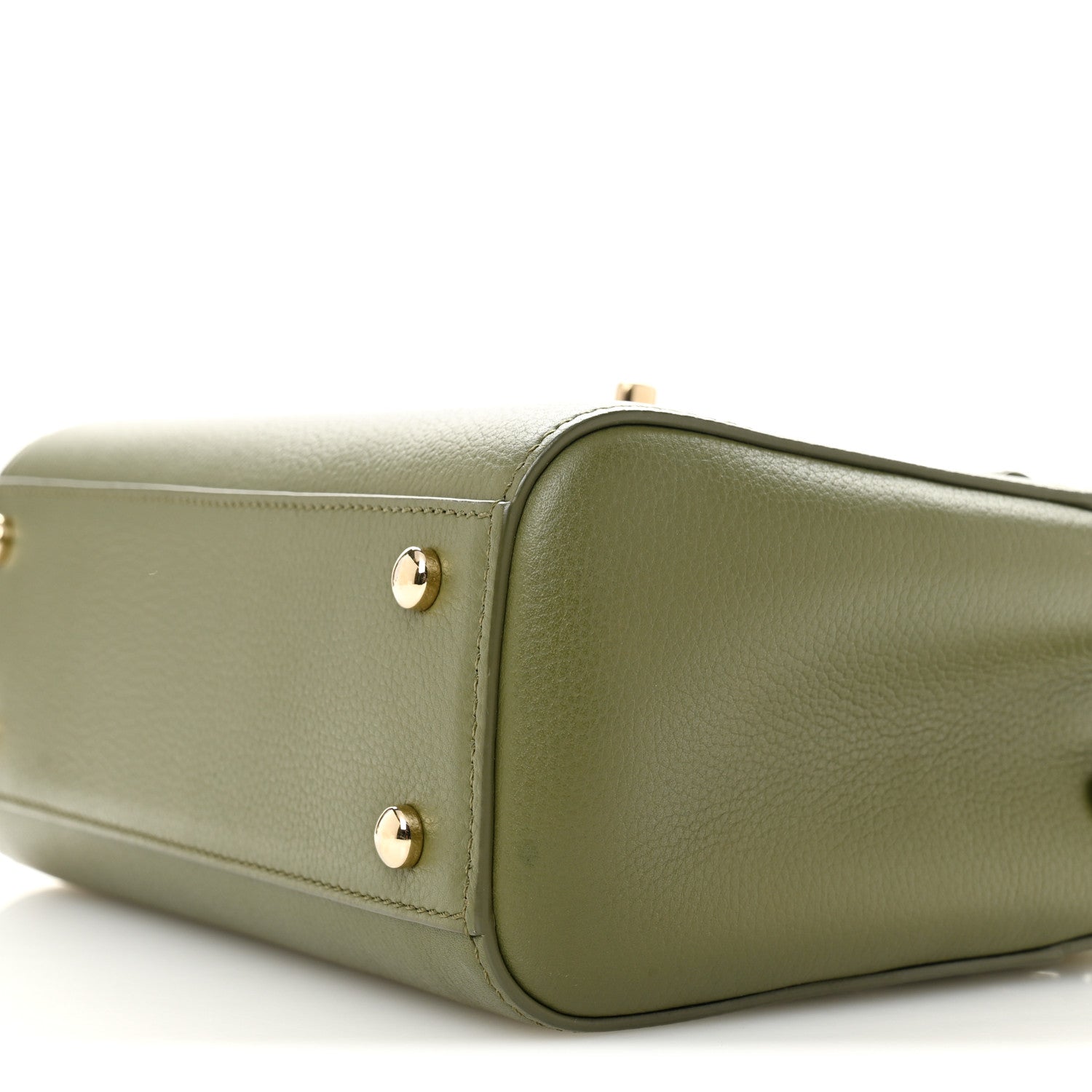 Chanel Grained Calfskin Mini Neo Executive Shopper Tote Khaki 10 of 15
