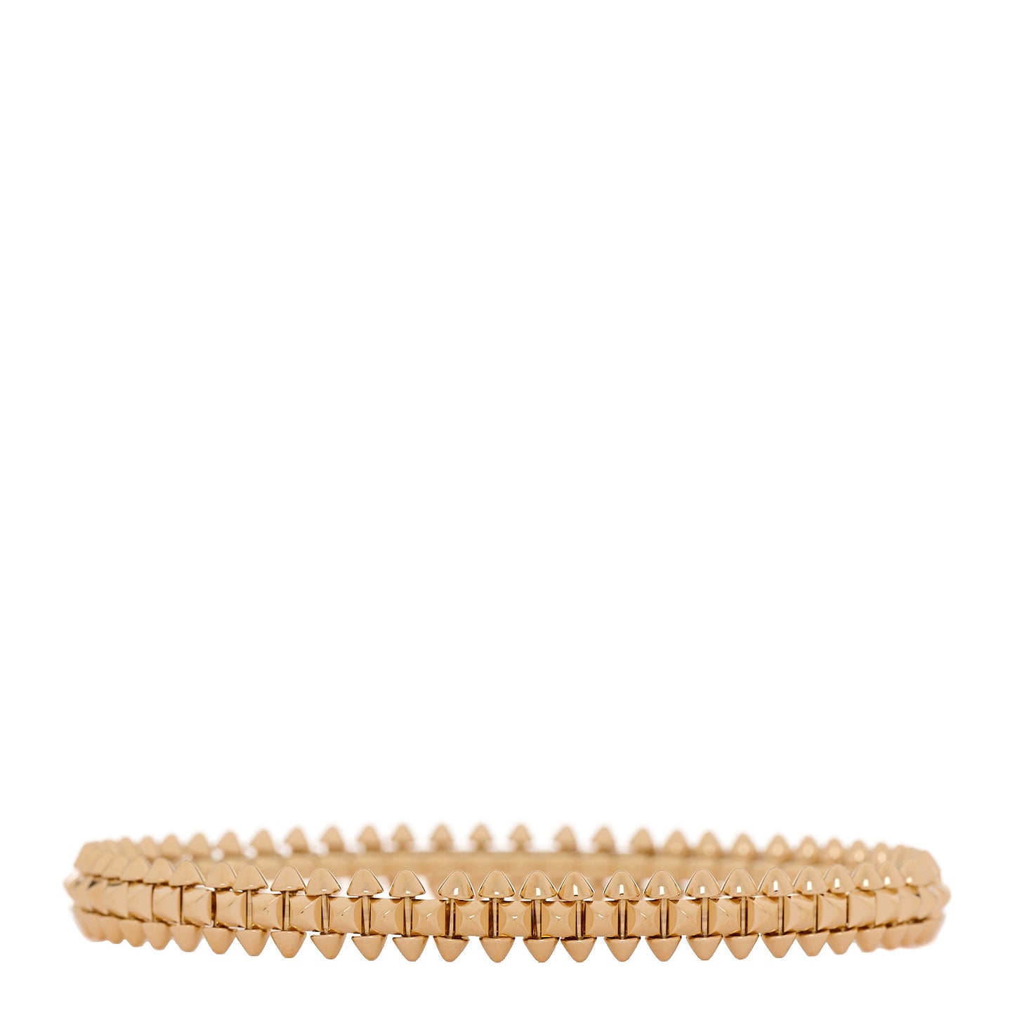 18K Pink Gold Small Clash De Cartier Bracelet 16