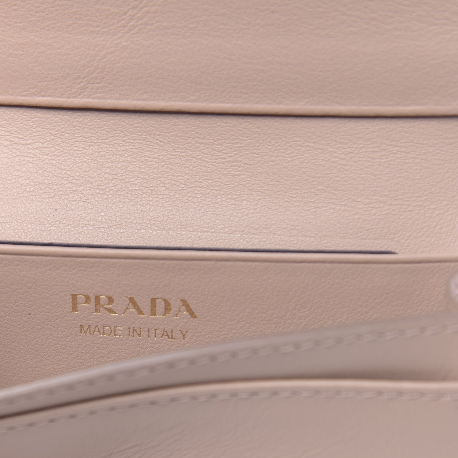 Prada City Calf Saffiano Cahier Astrology Card Case Cipria 6 of 7