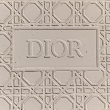 Christian Dior Oblique Jacquard Mens Alpha Sandals 44 White Beige 8 of 8