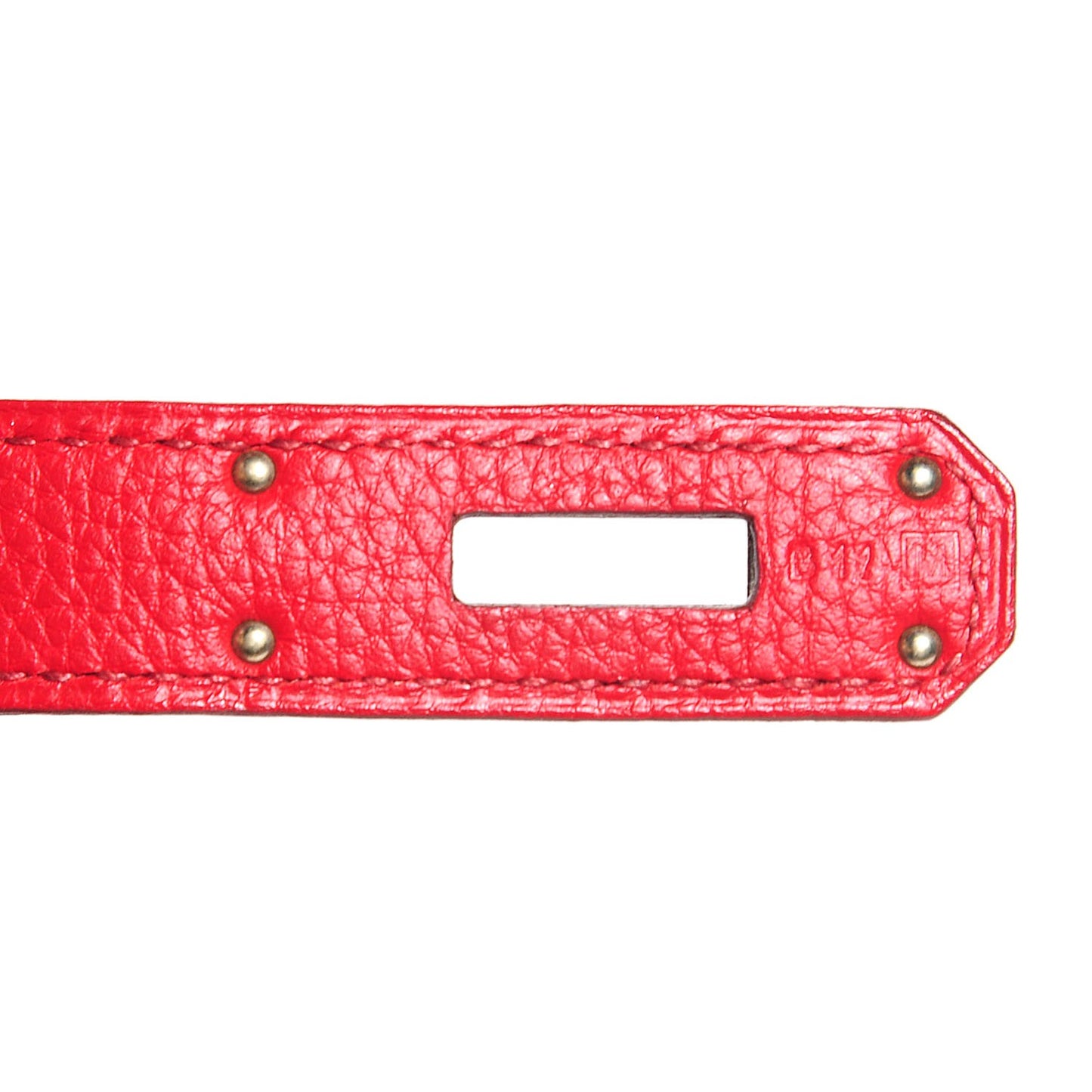 Togo Birkin 30 Rouge Garance