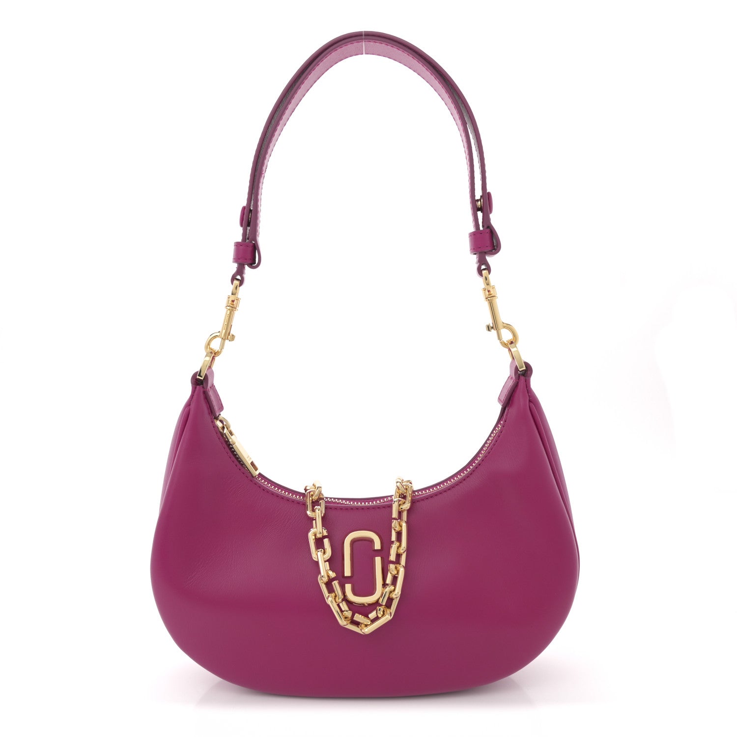 Marc Jacobs Calfskin The Curve Bag Lipstick Pink 1 of 9