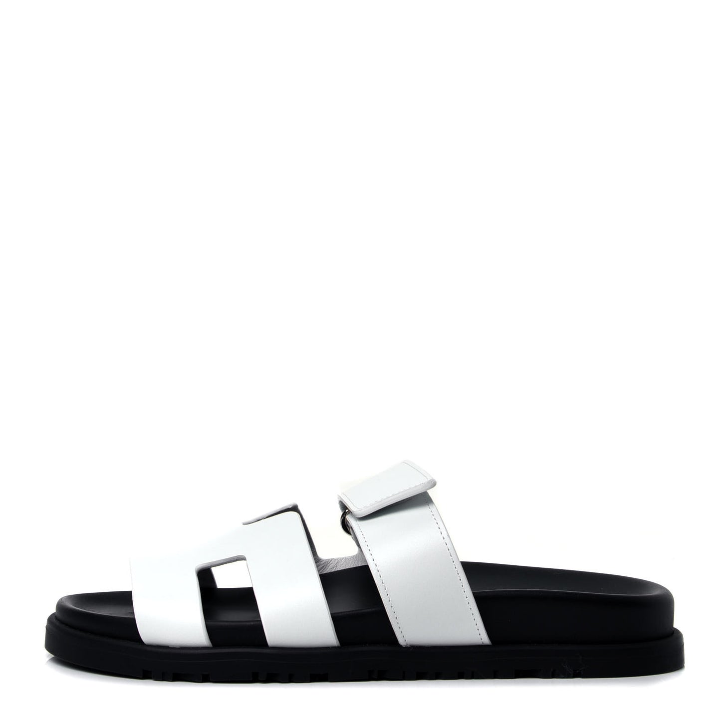 Calfskin Womens Chypre Sandals 36.5 White