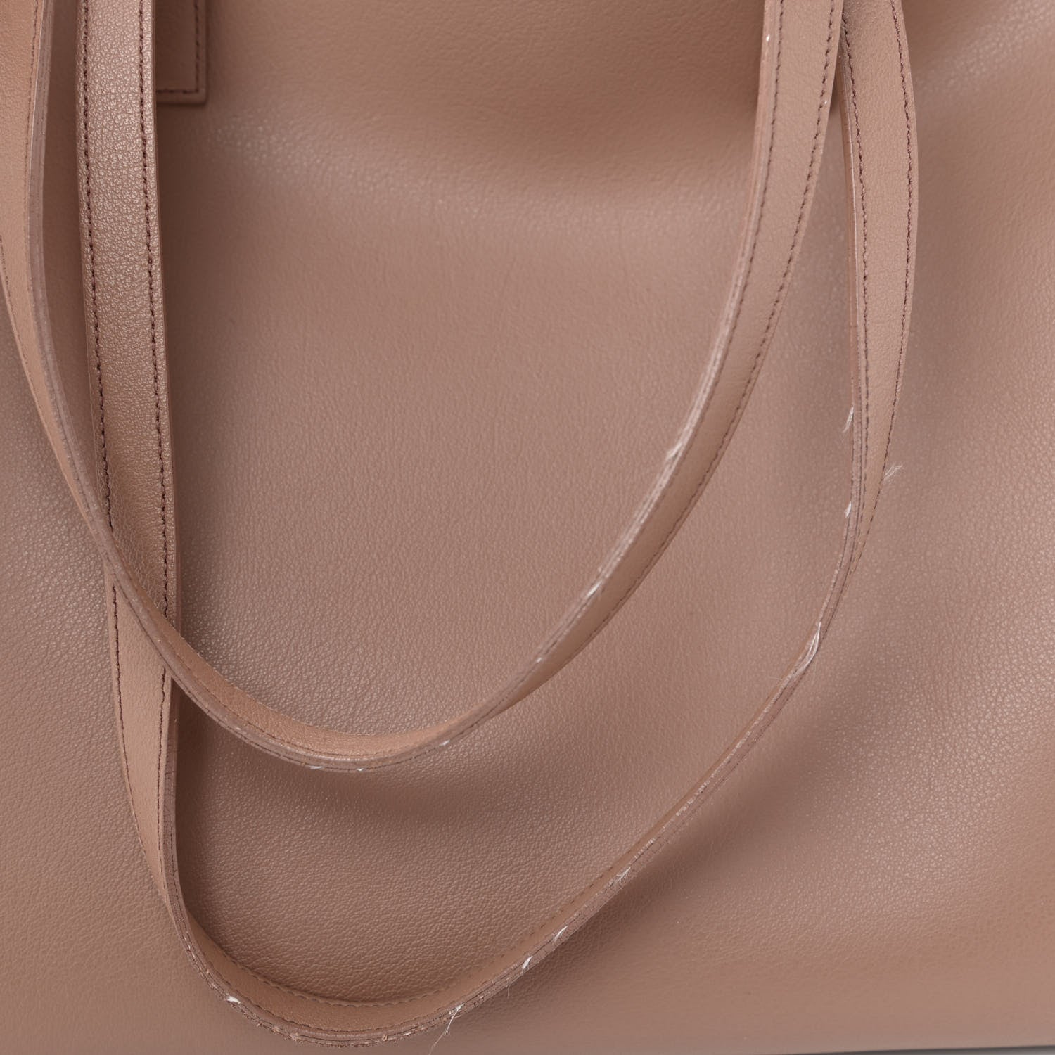 Saint Laurent Calfskin Large Shopping Tote Nude Powder 12 of 12