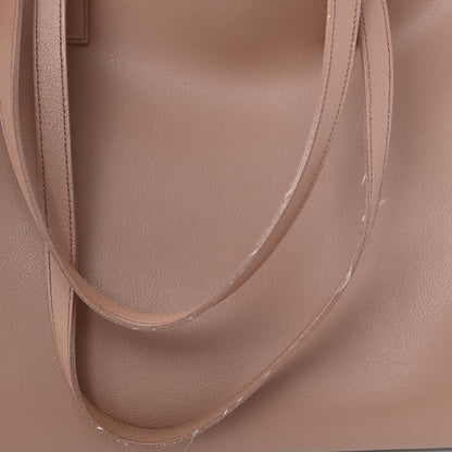 Saint Laurent Calfskin Large Shopping Tote Nude Powder 12 of 12