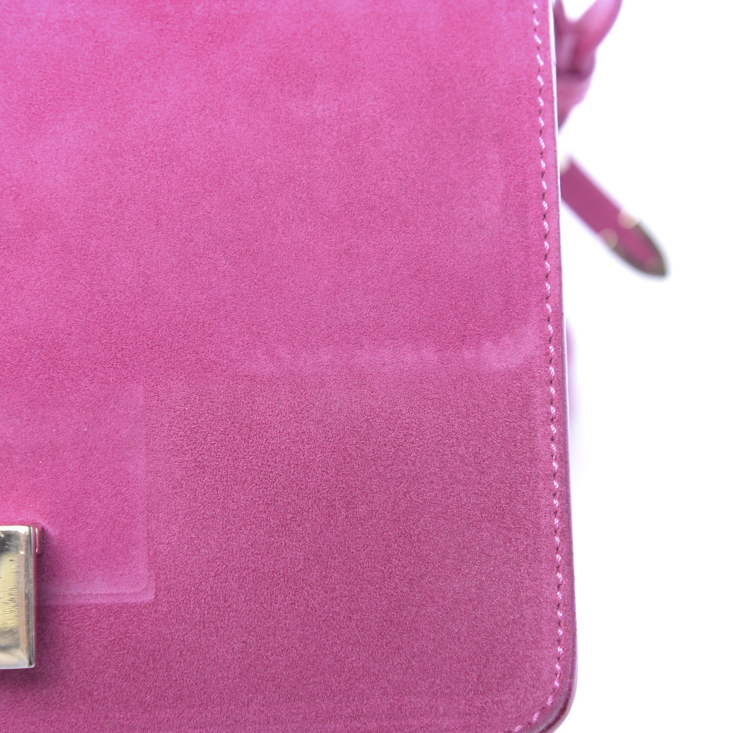 Patent Suede Rebel Crossbody Bag Pink