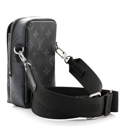Louis Vuitton Monogram Eclipse Reverse Double Phone Pouch NM 3 of 10